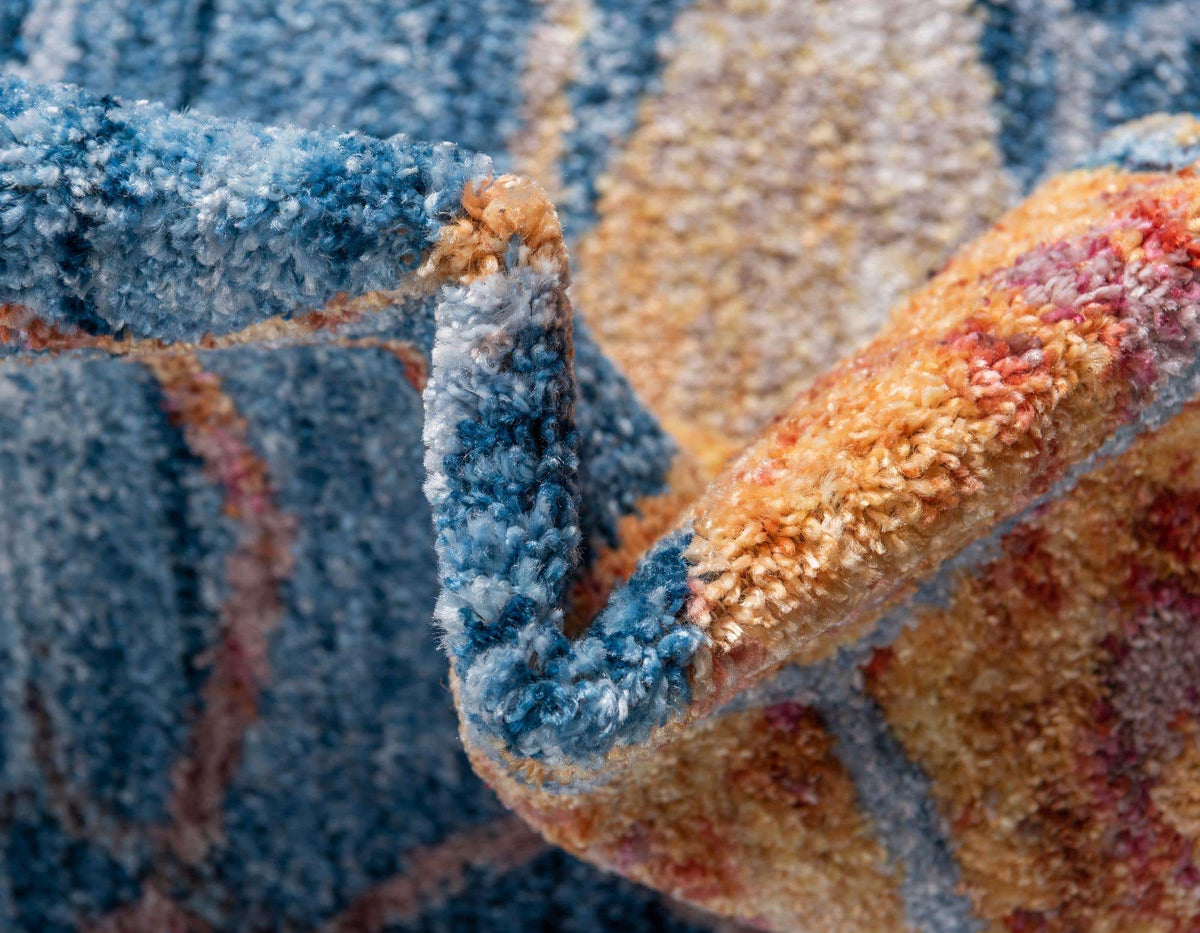 Läufer Teppich Prism in Blau von Hadorn™ - Lifestyle Image
