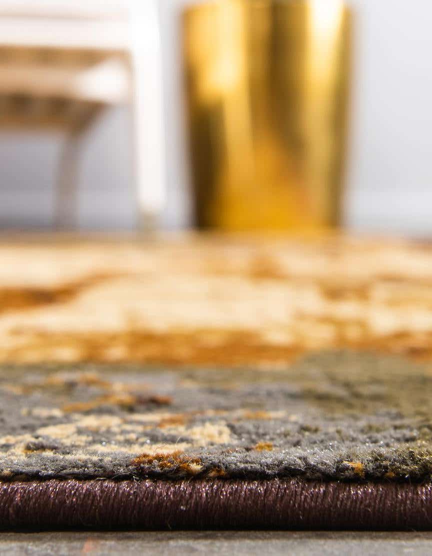 Rund Teppich Coffee Shop in Mehrfarbig von Hadorn™ - Lifestyle Image