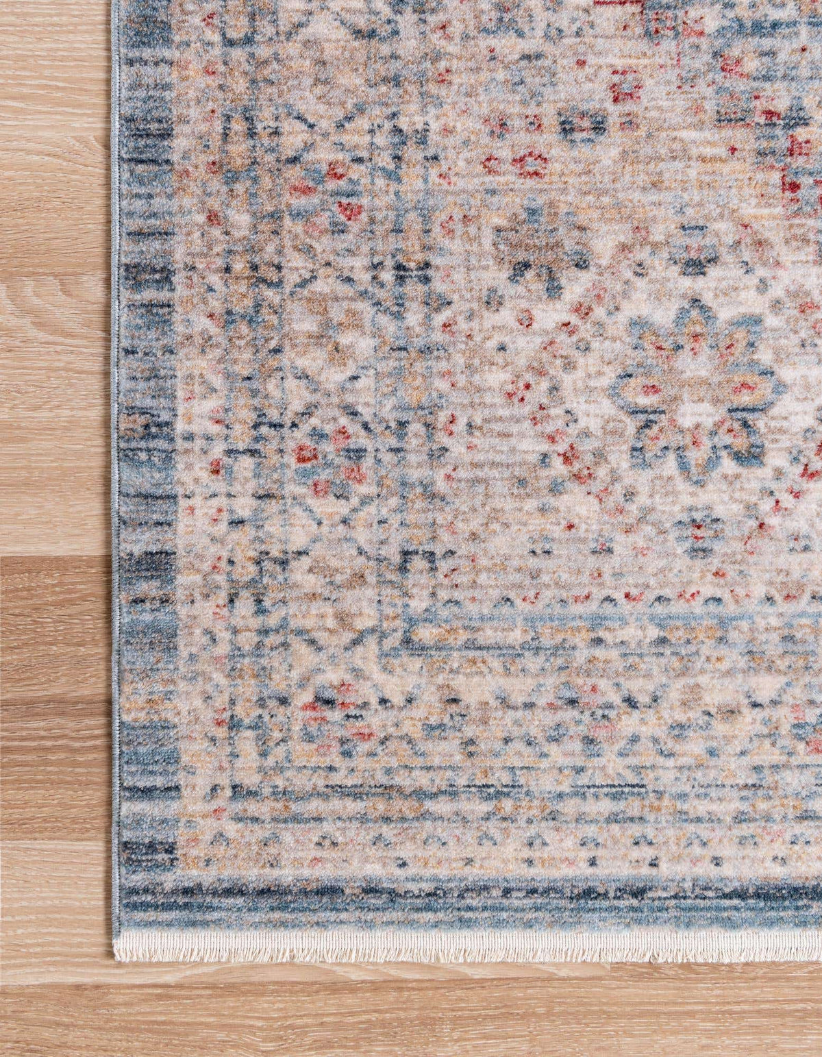 Rechteck Teppich Noble in Blau von Hadorn™ - Lifestyle Image