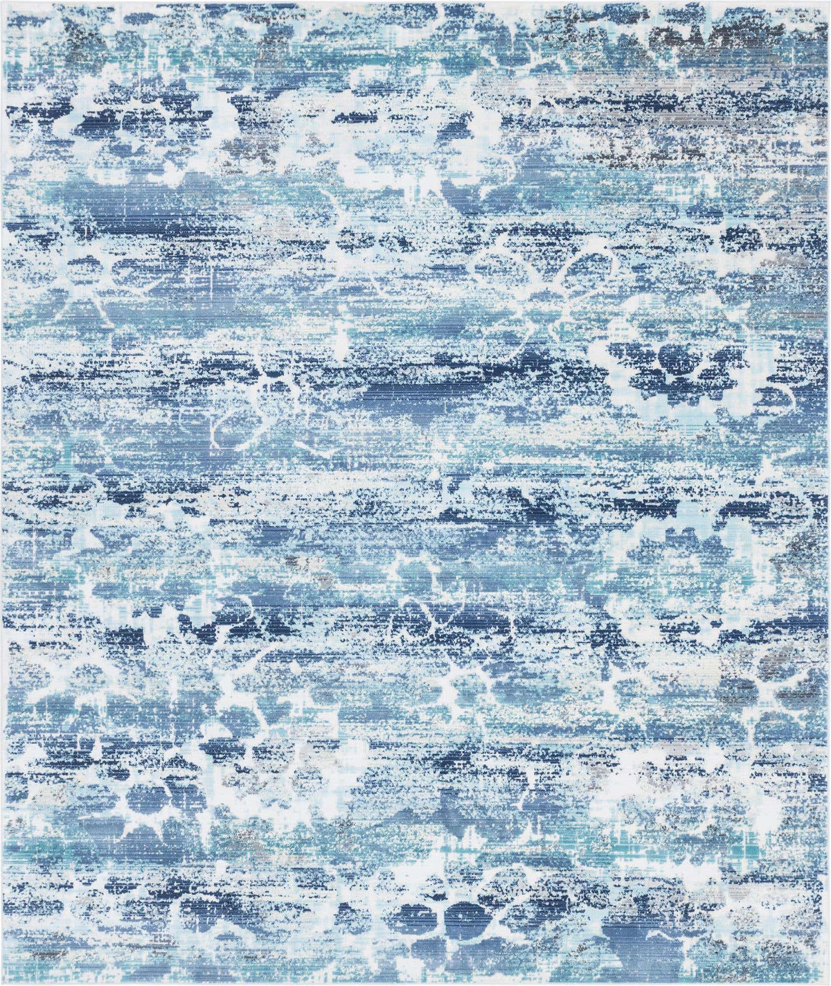 Rechteck Teppich Budapest in Blau von Hadorn™ - Lifestyle Image