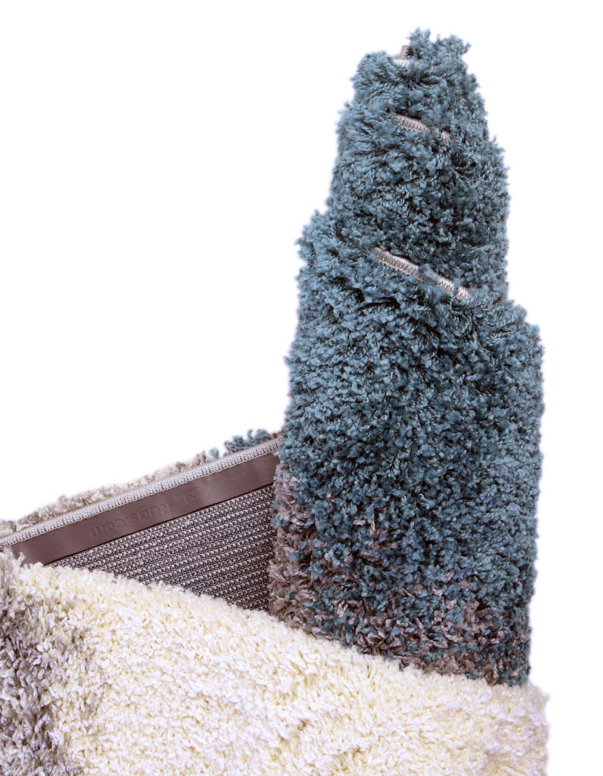 Läufer Hochflorteppich Soft Touch Shag in Türkis von Hadorn™ - Lifestyle Image