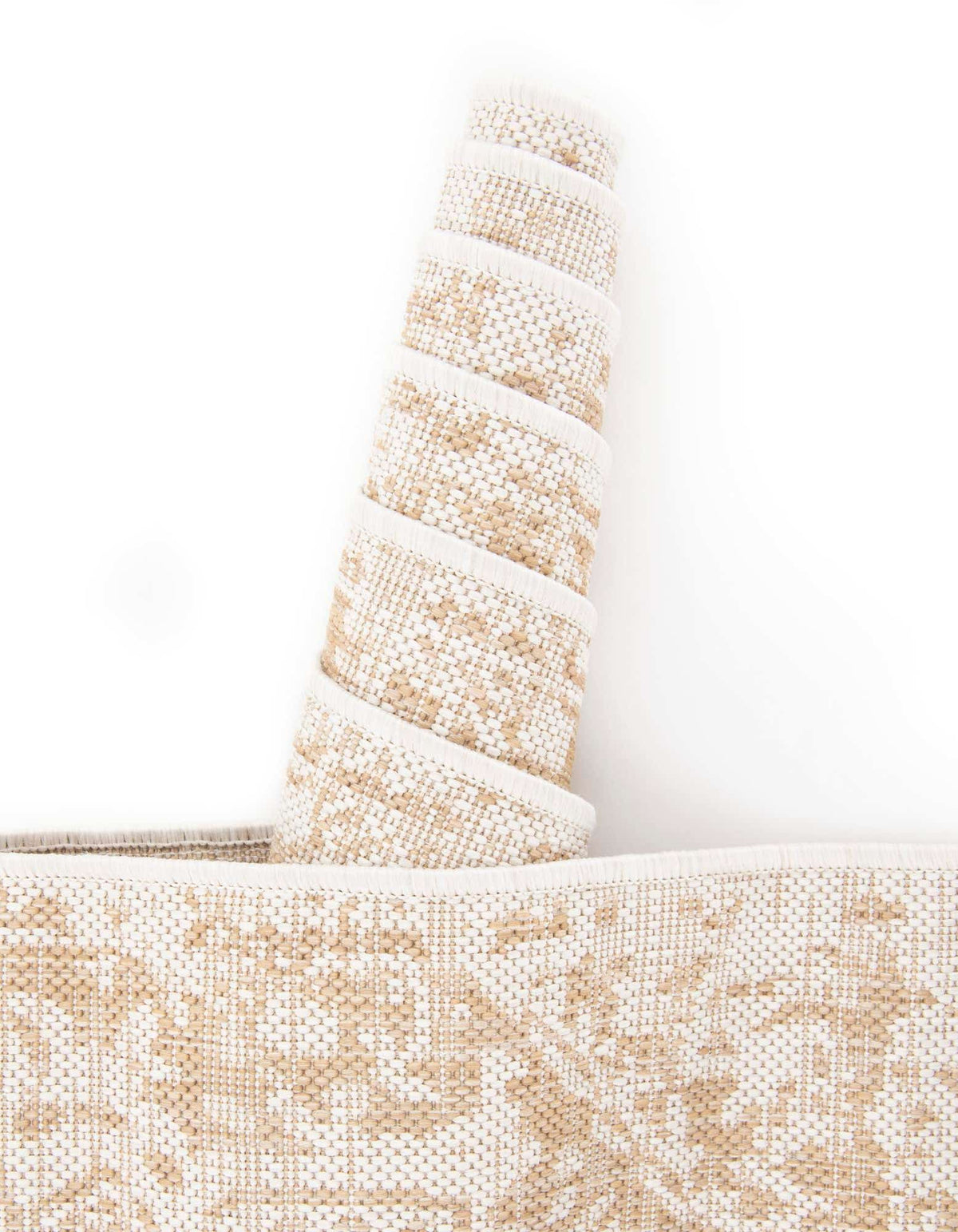 Rechteck Outdoor Teppich Jill Zarin Outdoor in Beige von Hadorn™ - Lifestyle Image