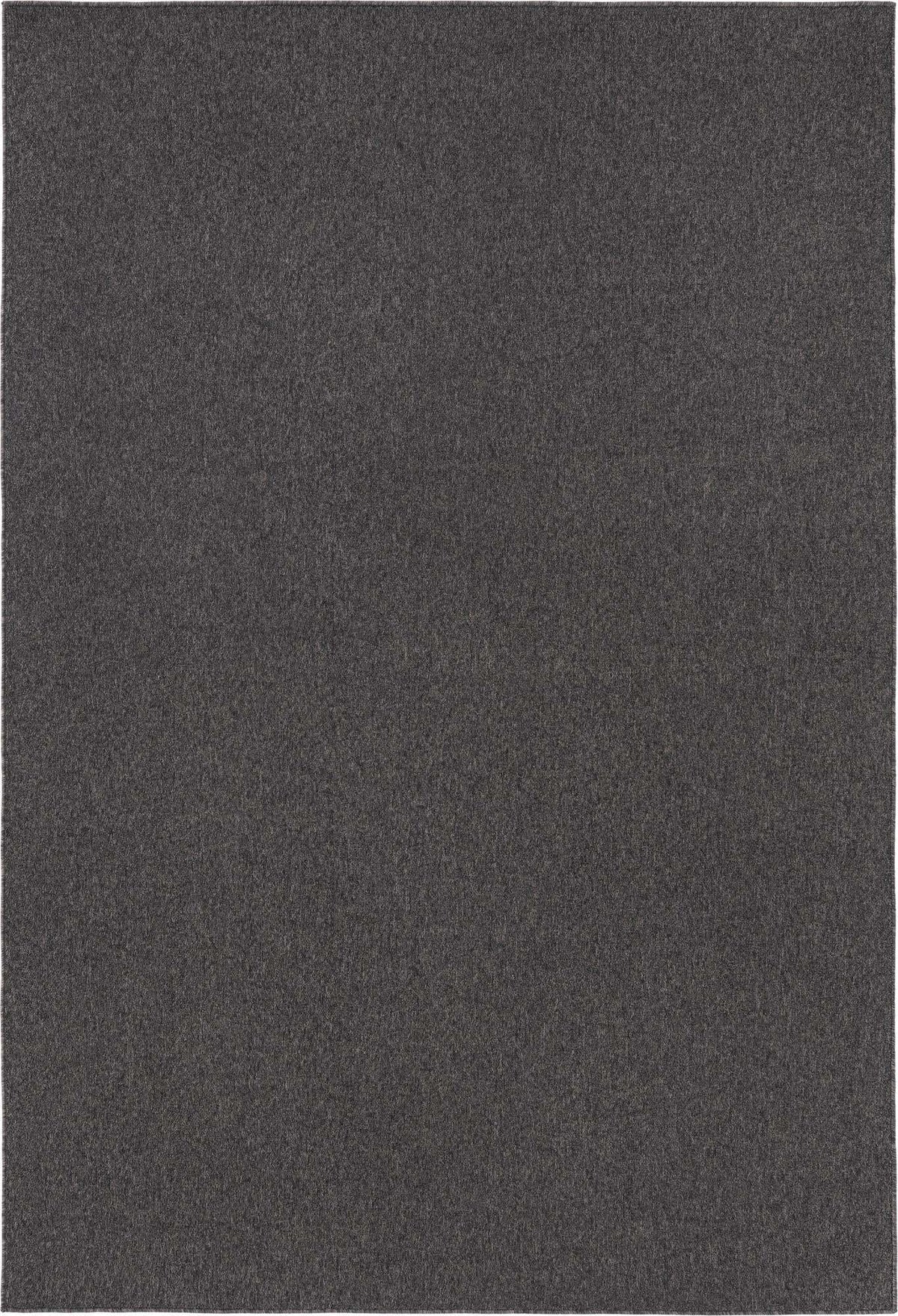 Rechteck Teppich Everyday Solid in Holzkohle von Hadorn™ - Lifestyle Image