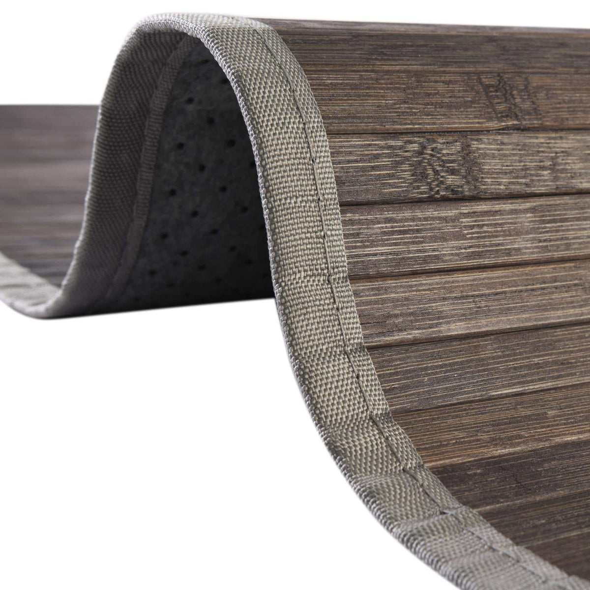 Quadratisch Teppich Aqua in Grau von Hadorn™ - Lifestyle Image