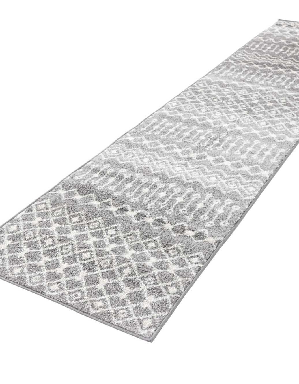 Läufer Teppich Moroccan Trellis in Grau von Hadorn™ - Lifestyle Image