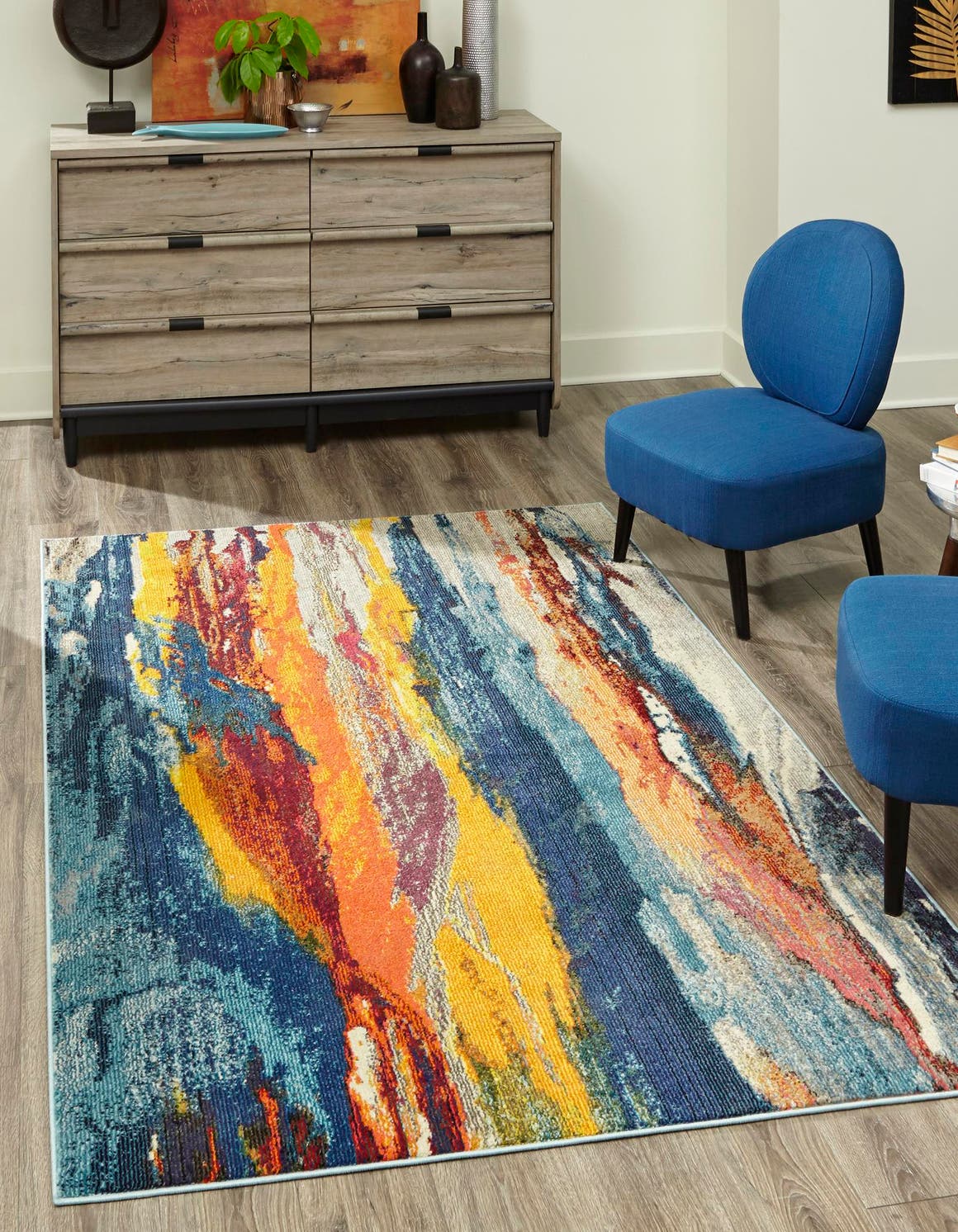 Rechteck Teppich Haerfest in Mehrfarbig von Hadorn™ - Lifestyle Image