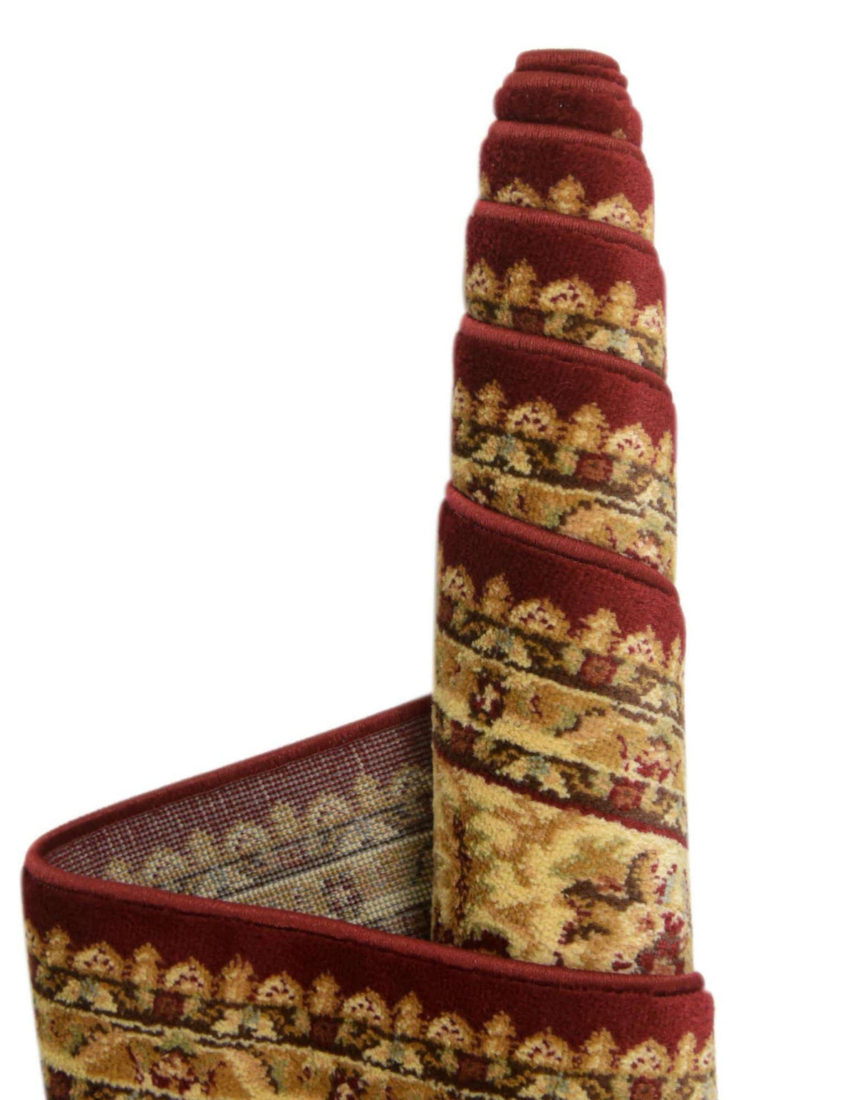 Quadratisch Teppich Classic Agra in Rot von Hadorn™ - Lifestyle Image