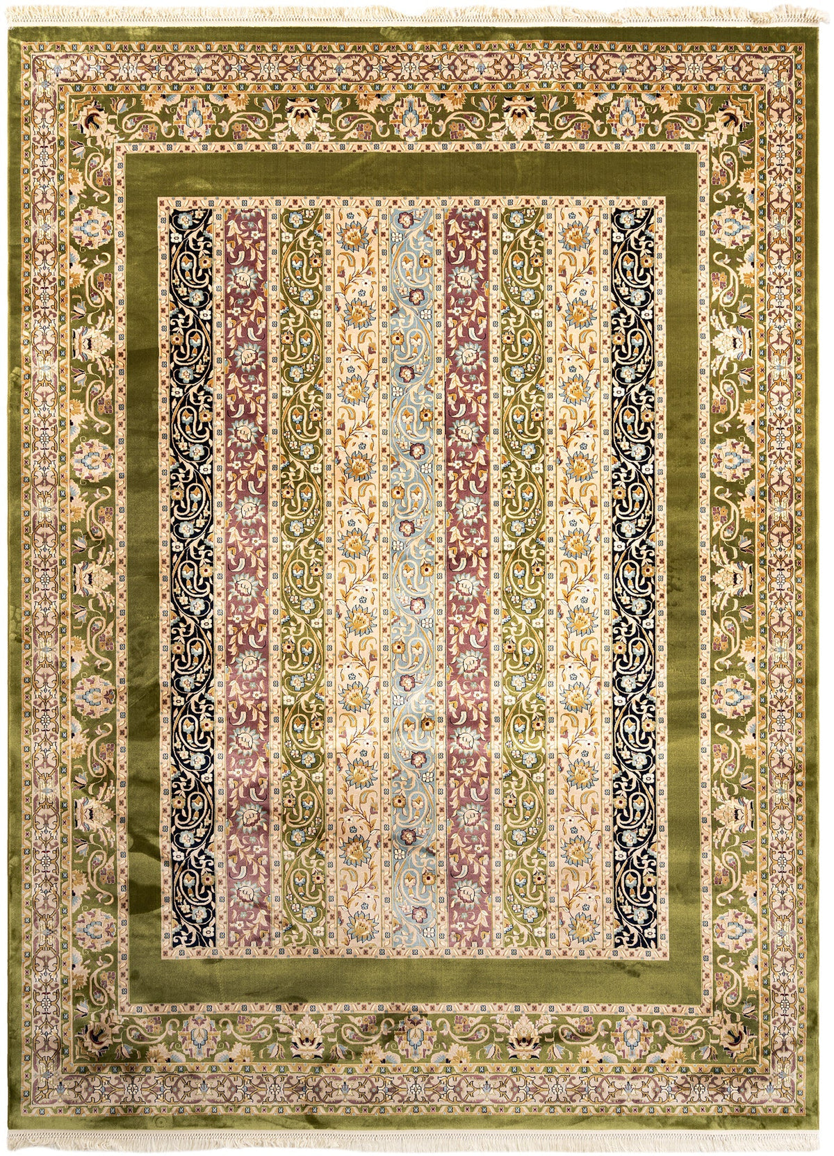 Rechteck Teppich Jador - Hadorn Limited Edition in Grün von Hadorn™ - Lifestyle Image