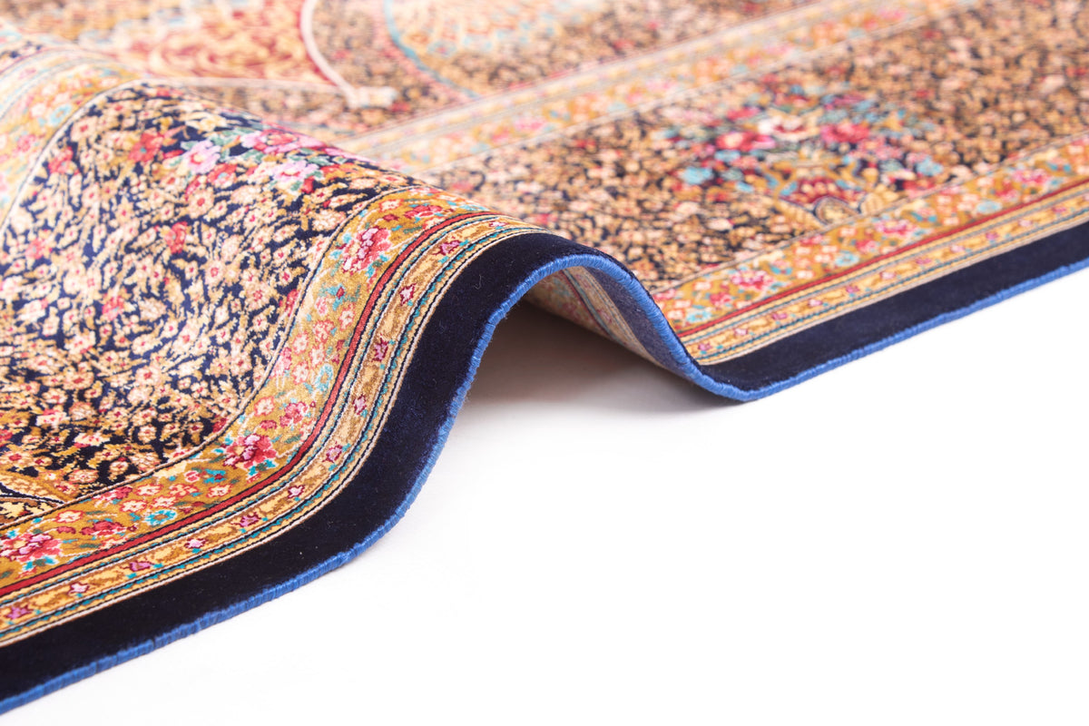 Rechteck Teppich Ghom Design in Braun von Hadorn™ - Lifestyle Image
