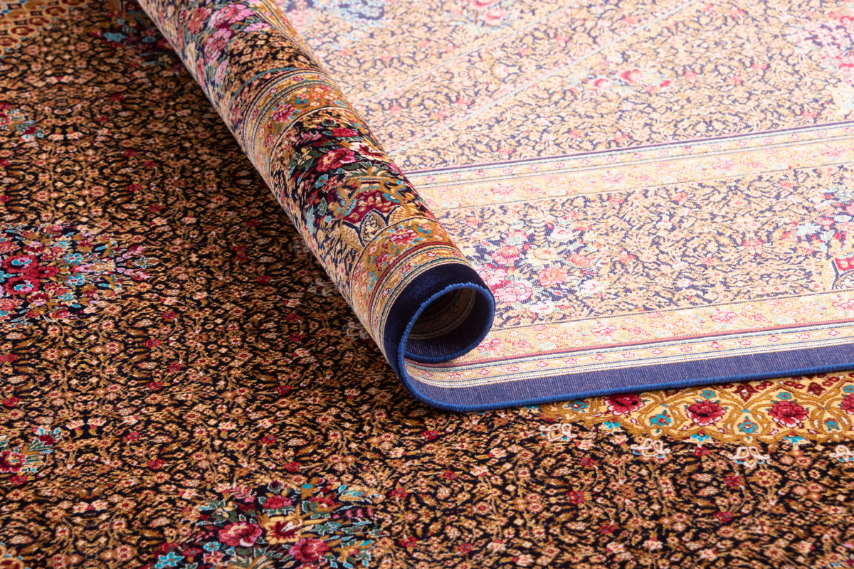 Rechteck Teppich Ghom Design in Braun von Hadorn™ - Lifestyle Image